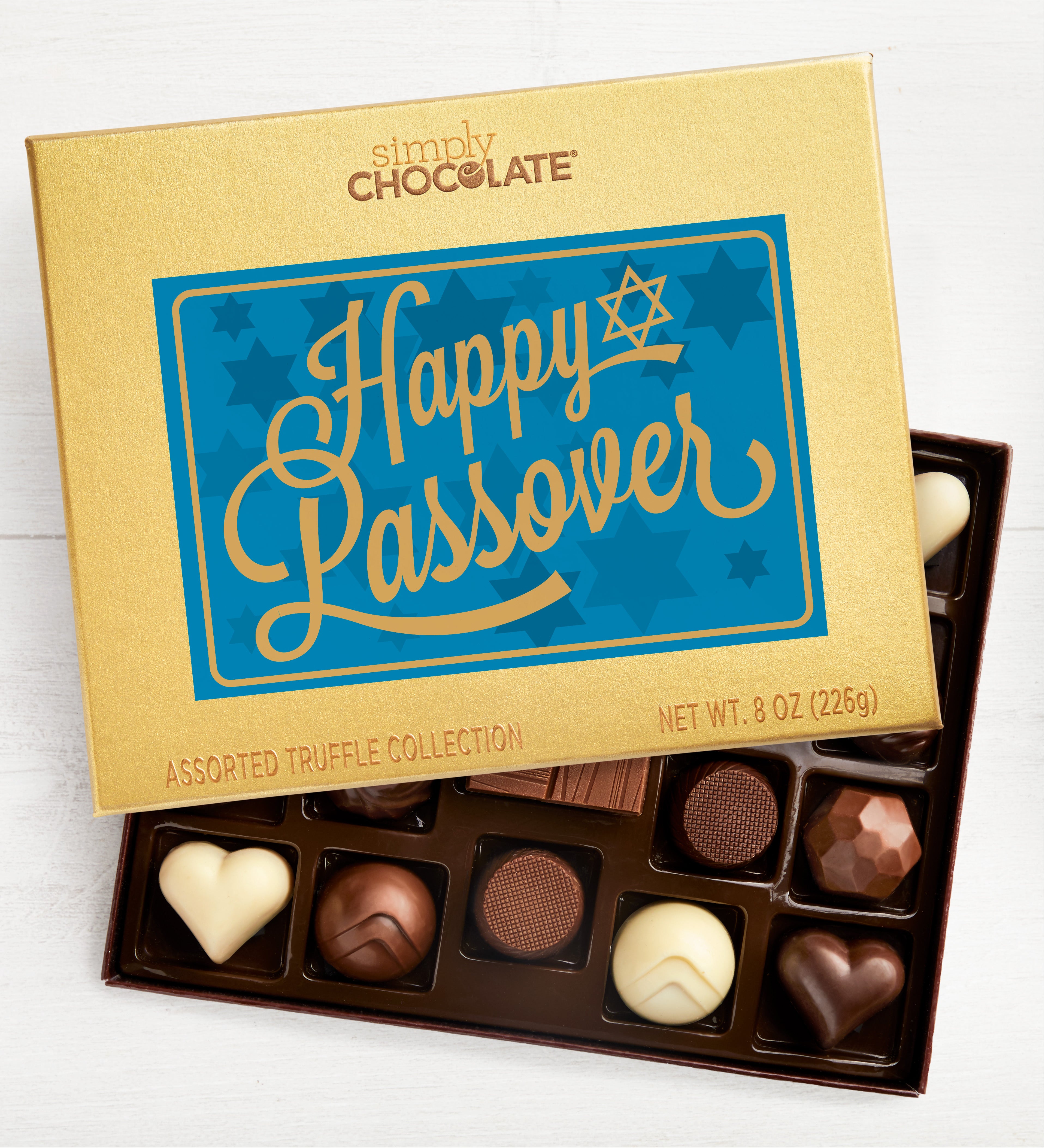 Simply Chocolate® Happy Passover 19pc Chocolate Box
